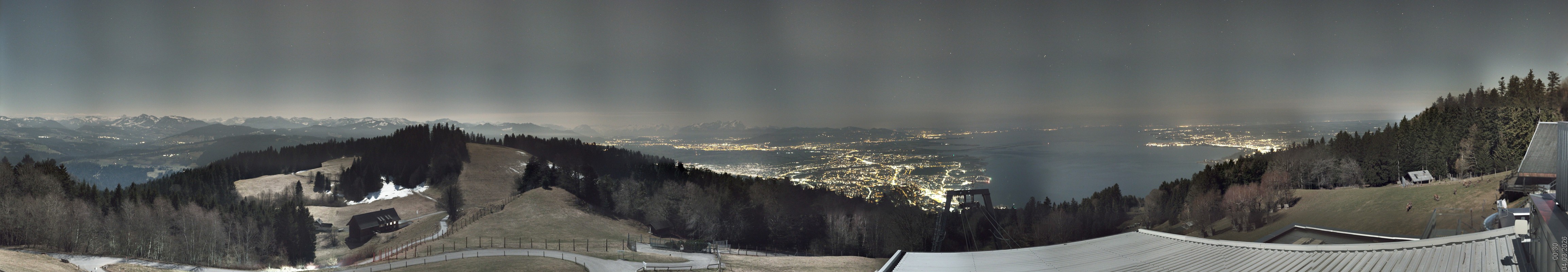 Archiv Foto Webcam Bregenz: Bergstation Pfänderbahn