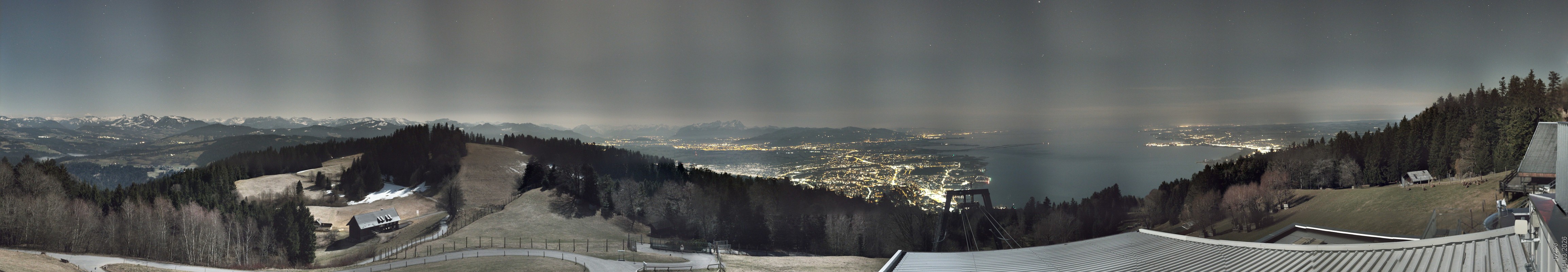 Archiv Foto Webcam Bregenz: Bergstation Pfänderbahn