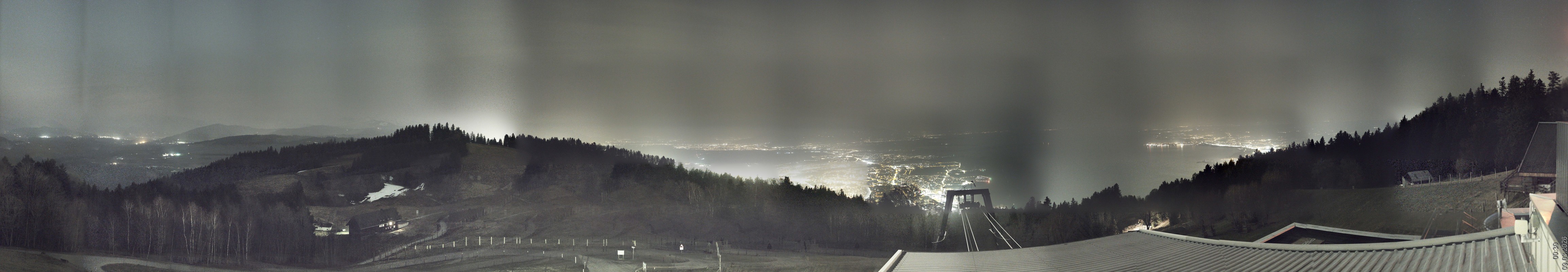 Archiv Foto Webcam Bregenz: Bergstation Pfänderbahn