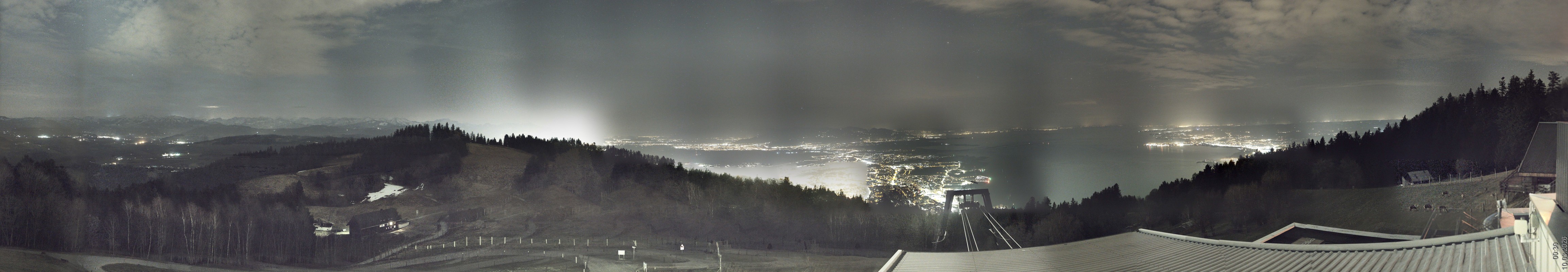 Archived image Webcam Top Station Pfänderbahn