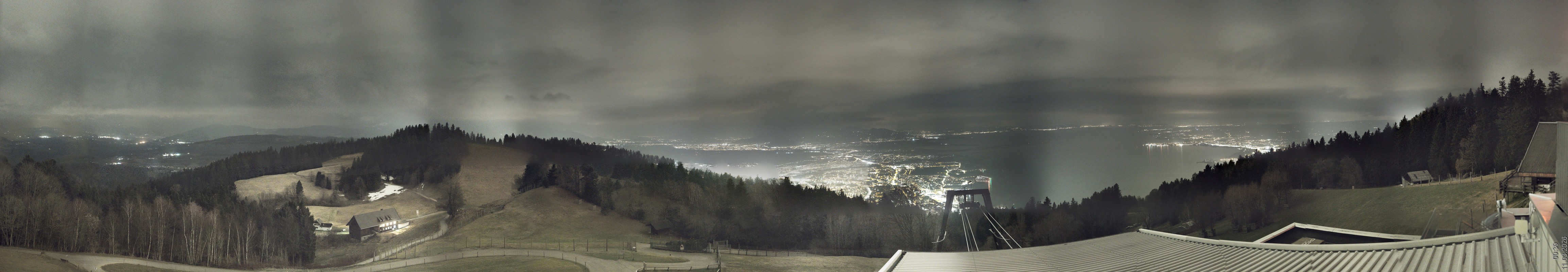 Archiv Foto Webcam Bregenz: Bergstation Pfänderbahn