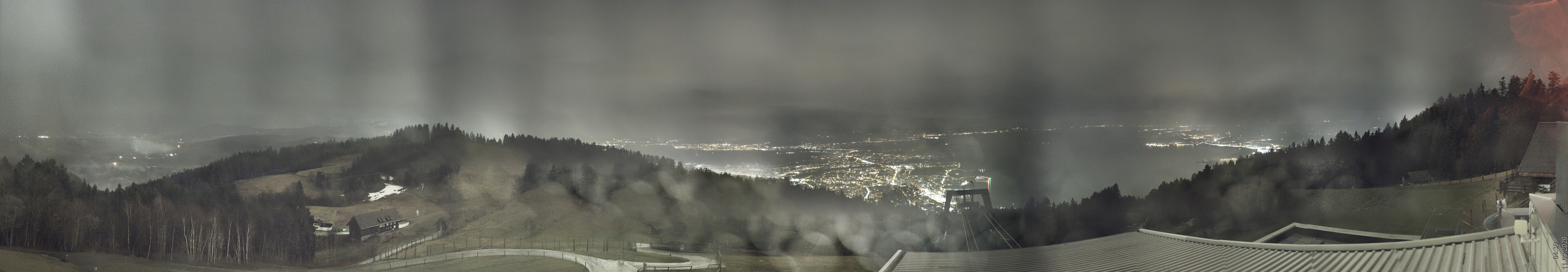 Archiv Foto Webcam Bregenz: Bergstation Pfänderbahn