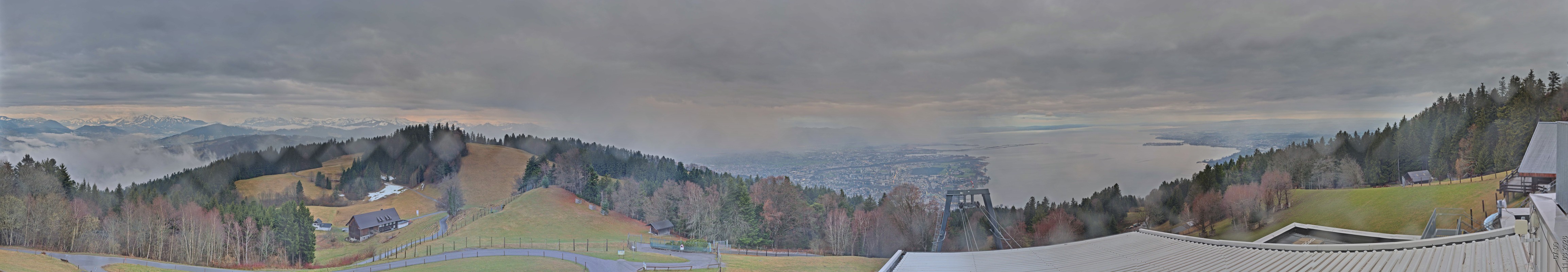 Archiv Foto Webcam Bregenz: Bergstation Pfänderbahn