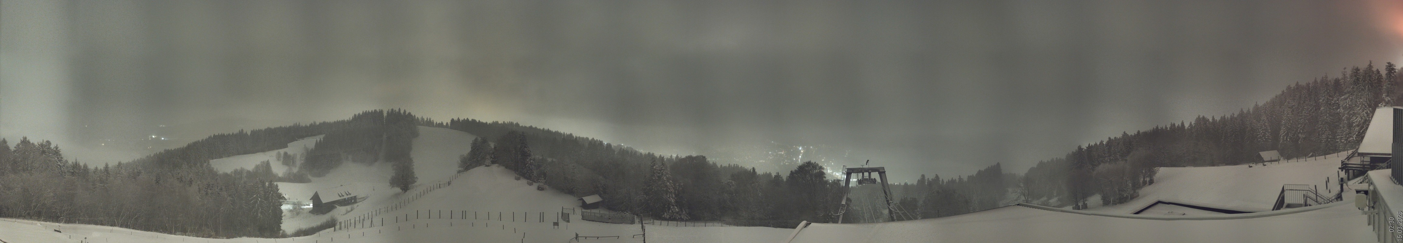 Archiv Foto Webcam Bregenz: Bergstation Pfänderbahn