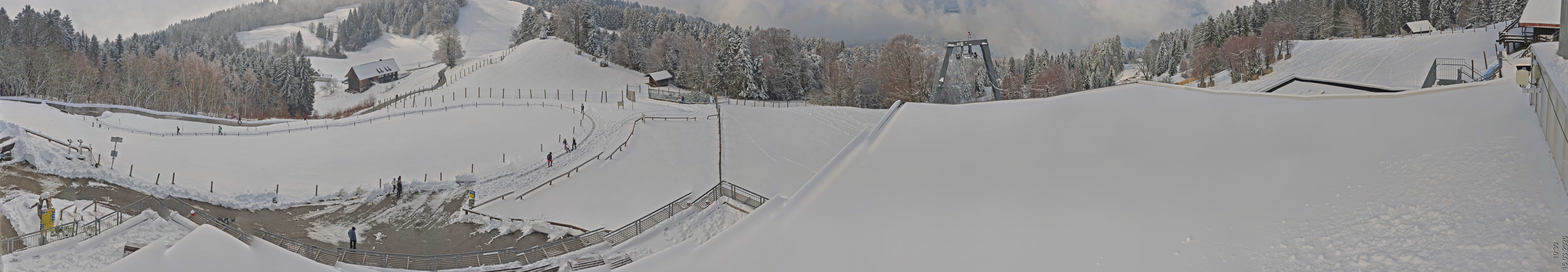 Archiv Foto Webcam Bregenz: Bergstation Pfänderbahn