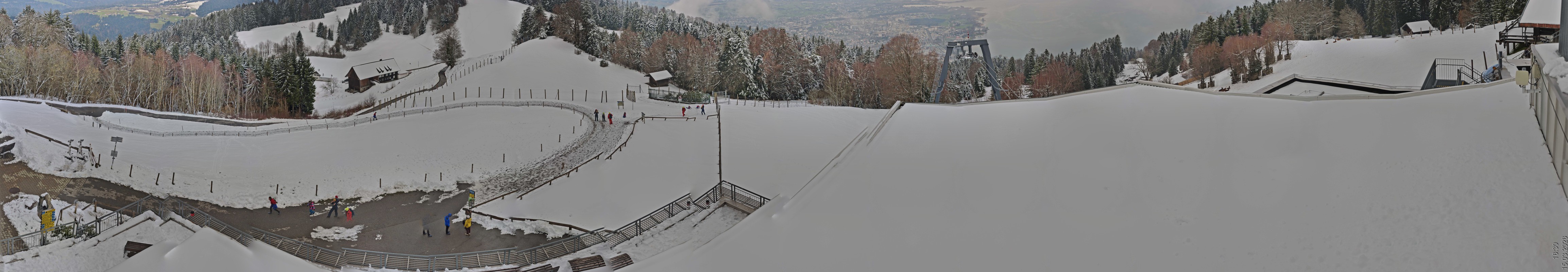 Archiv Foto Webcam Bregenz: Bergstation Pfänderbahn