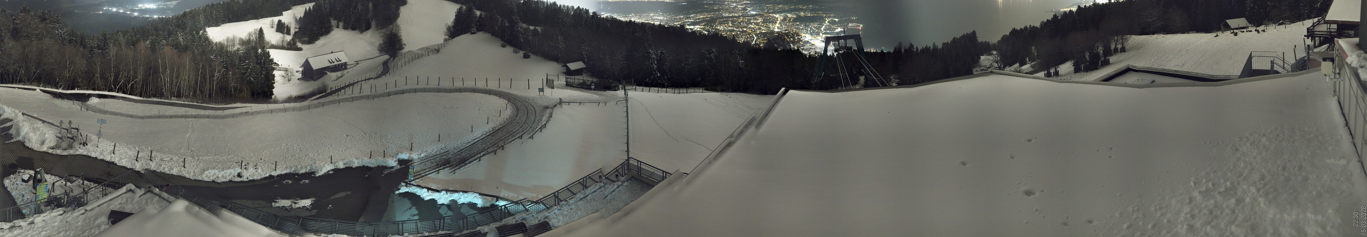 Archiv Foto Webcam Bregenz: Bergstation Pfänderbahn