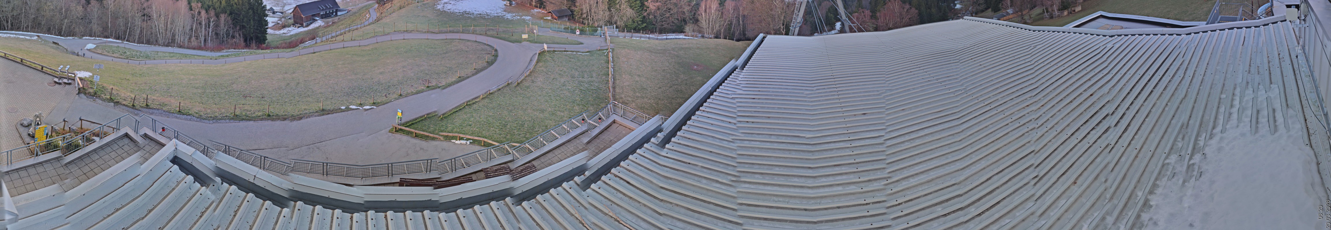 Archiv Foto Webcam Bregenz: Bergstation Pfänderbahn