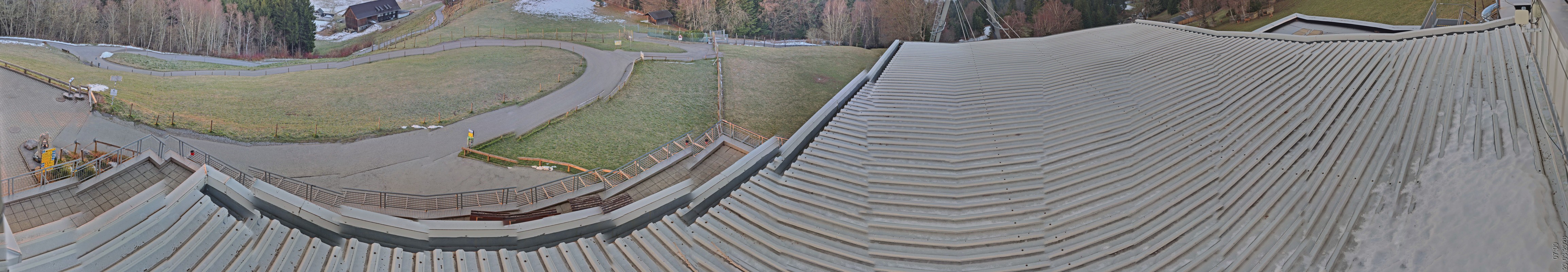 Archiv Foto Webcam Bregenz: Bergstation Pfänderbahn