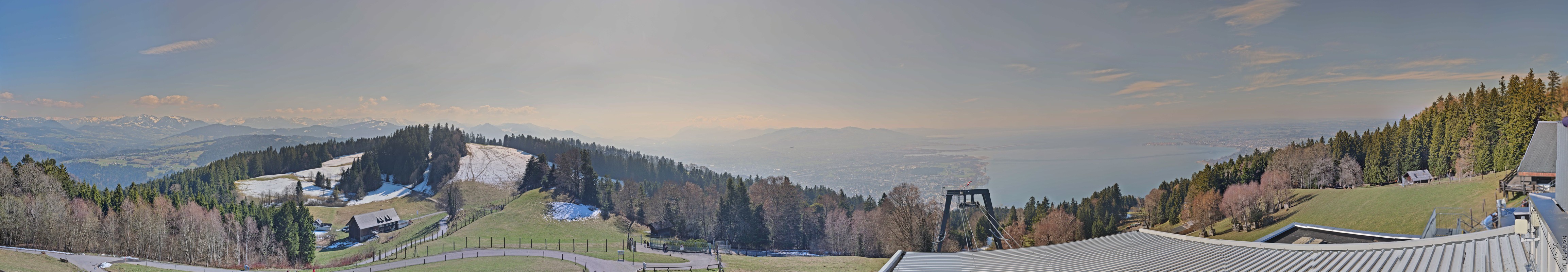 Archiv Foto Webcam Bregenz: Bergstation Pfänderbahn