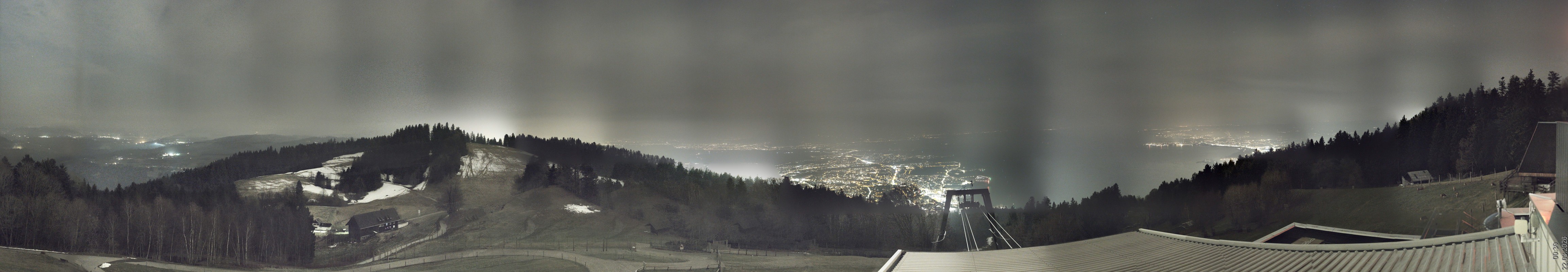 Archiv Foto Webcam Bregenz: Bergstation Pfänderbahn