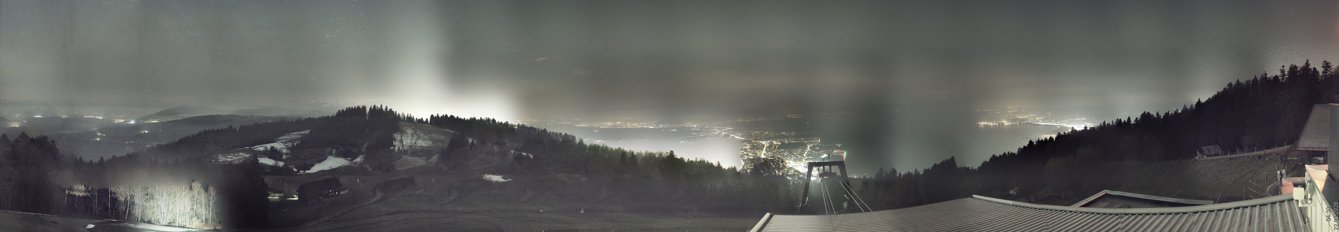 Archiv Foto Webcam Bregenz: Bergstation Pfänderbahn