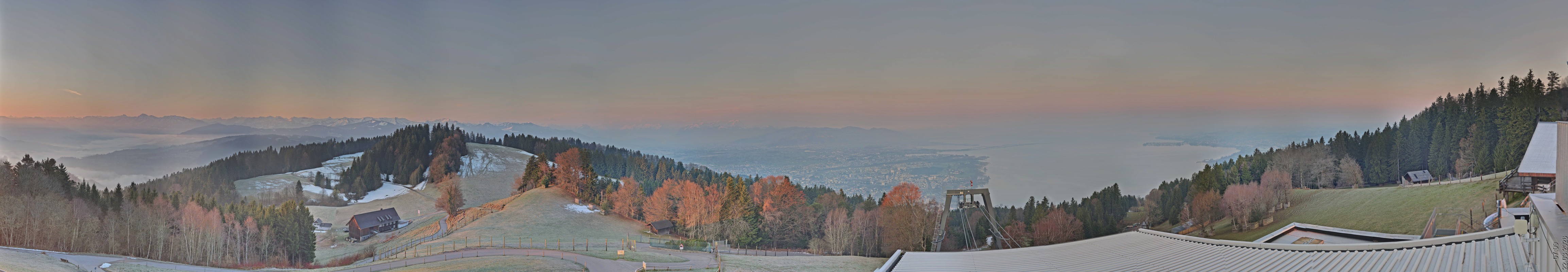 Archiv Foto Webcam Bregenz: Bergstation Pfänderbahn