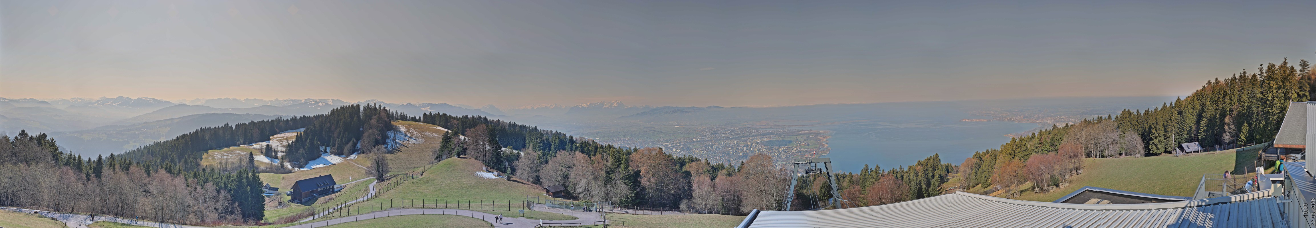 Archiv Foto Webcam Bregenz: Bergstation Pfänderbahn