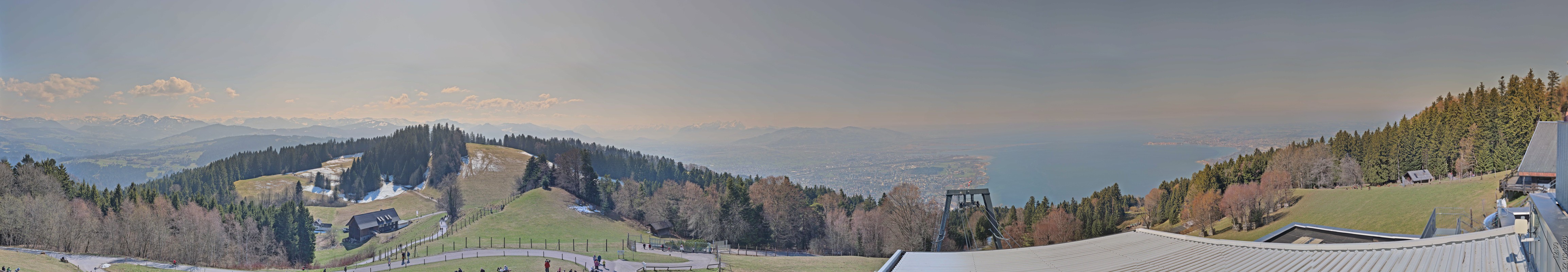 Archiv Foto Webcam Bregenz: Bergstation Pfänderbahn