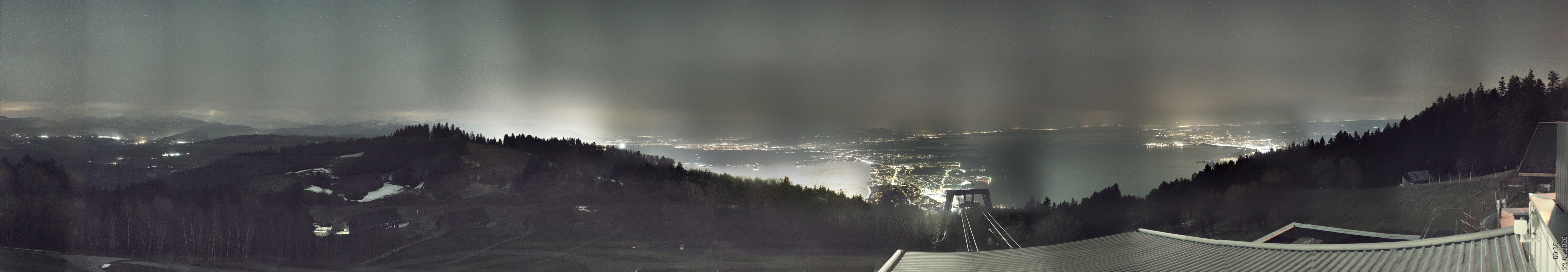 Archiv Foto Webcam Bregenz: Bergstation Pfänderbahn