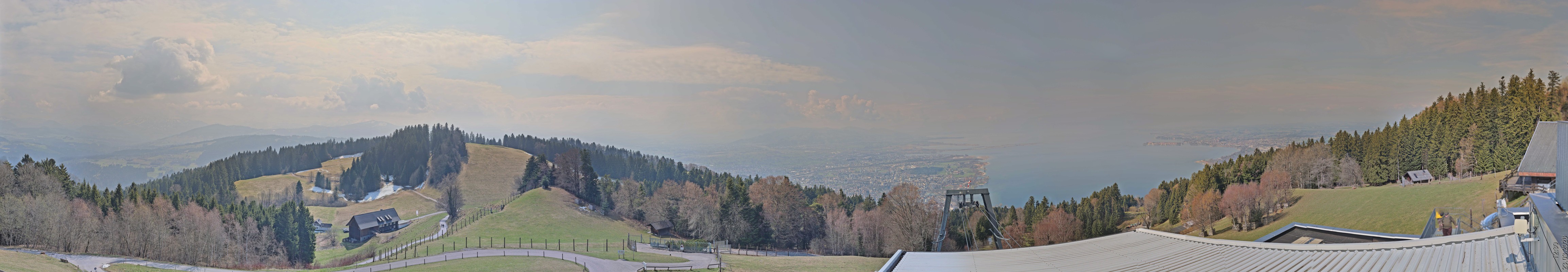 Archiv Foto Webcam Bregenz: Bergstation Pfänderbahn