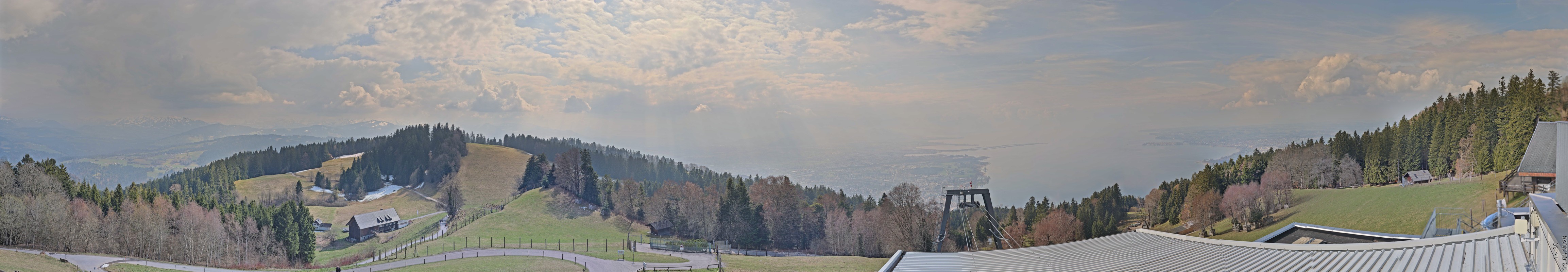 Archiv Foto Webcam Bregenz: Bergstation Pfänderbahn