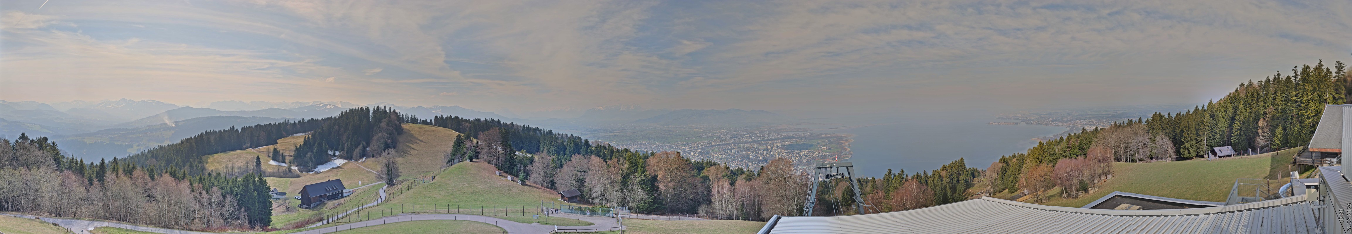 Archiv Foto Webcam Bregenz: Bergstation Pfänderbahn