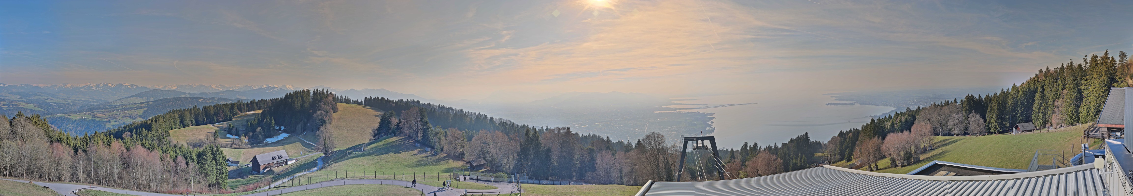 Archiv Foto Webcam Bregenz: Bergstation Pfänderbahn