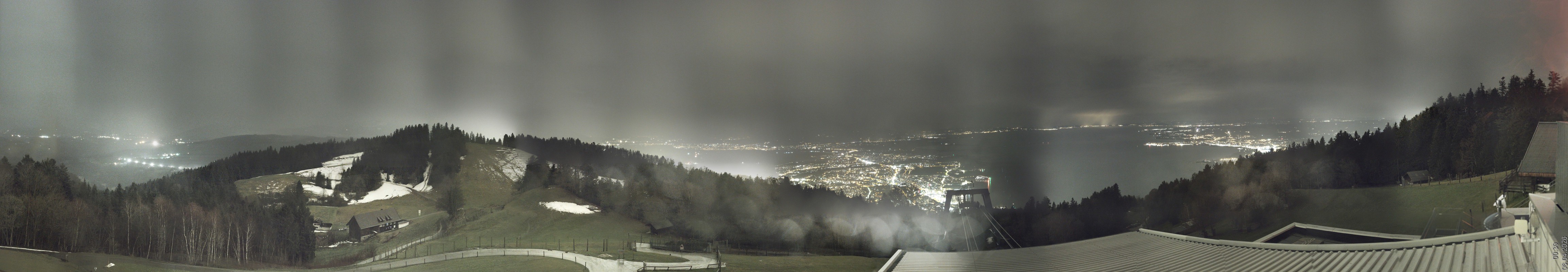 Archiv Foto Webcam Bregenz: Bergstation Pfänderbahn