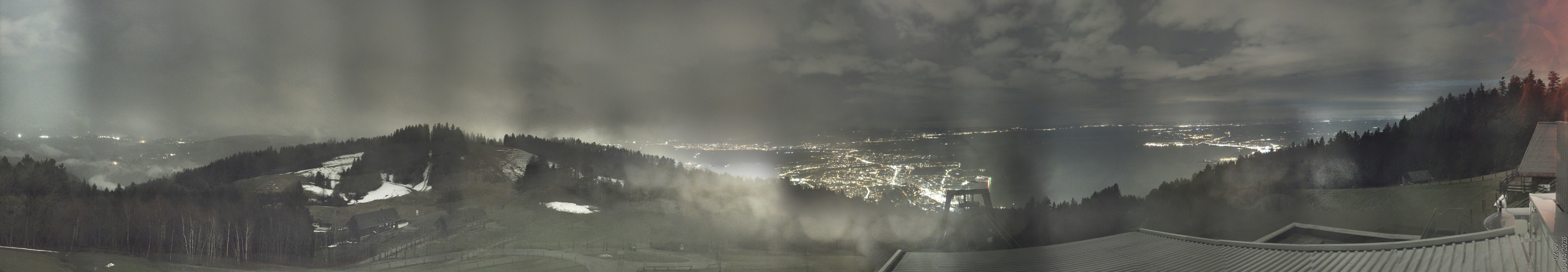 Archiv Foto Webcam Bregenz: Bergstation Pfänderbahn