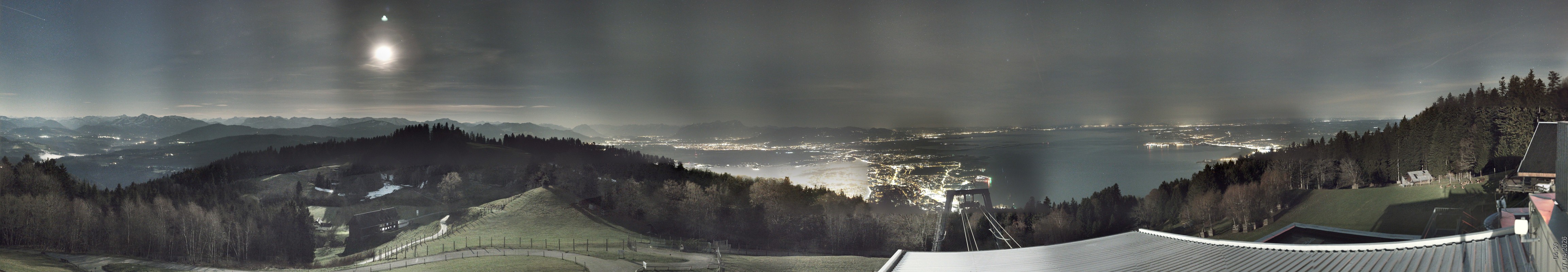 Archiv Foto Webcam Bregenz: Bergstation Pfänderbahn