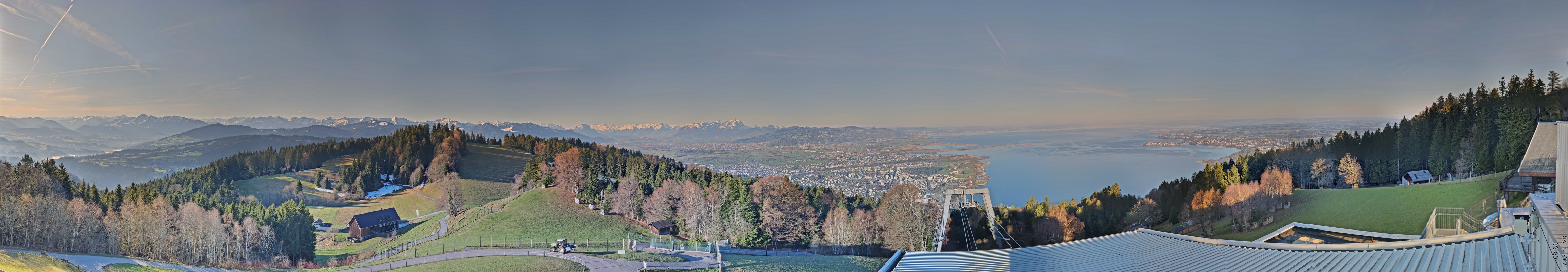 Archiv Foto Webcam Bregenz: Bergstation Pfänderbahn