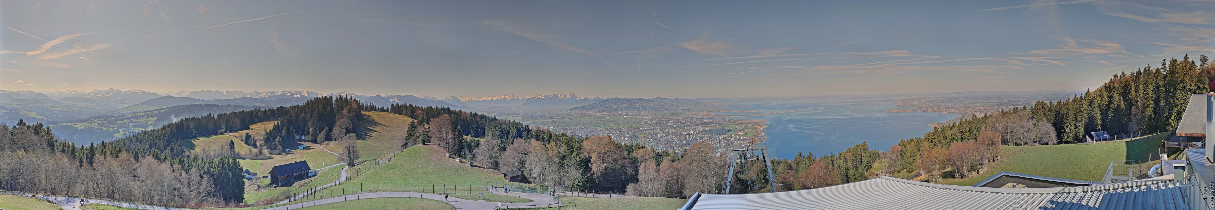 Archiv Foto Webcam Bregenz: Bergstation Pfänderbahn