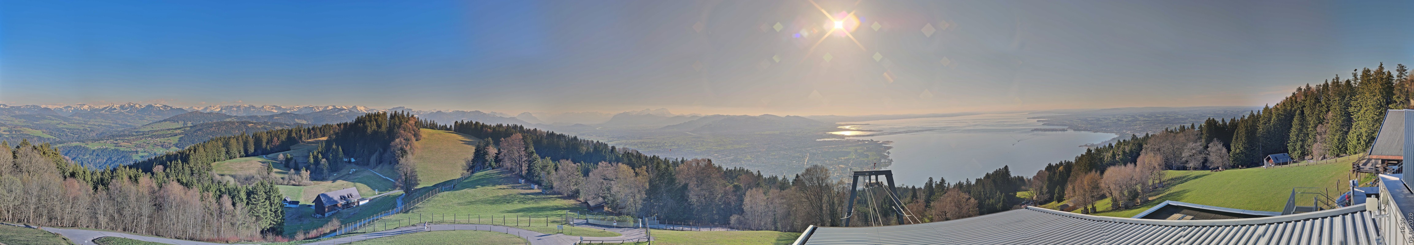 Archiv Foto Webcam Bregenz: Bergstation Pfänderbahn