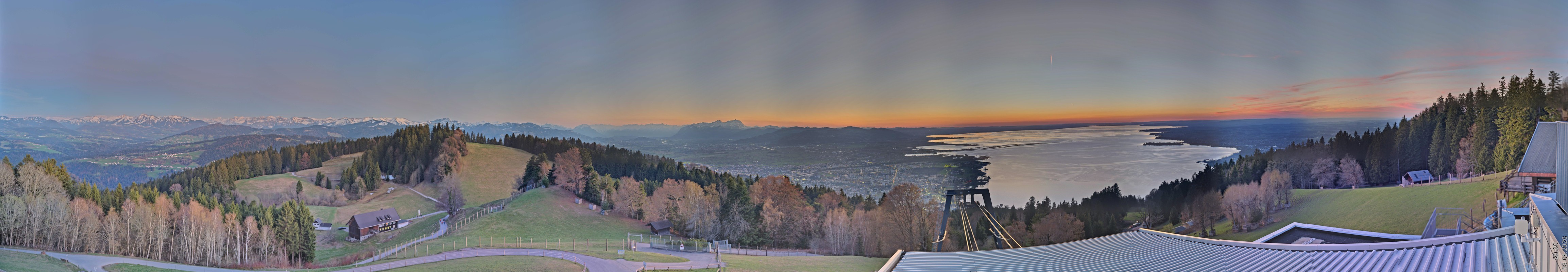 Archiv Foto Webcam Bregenz: Bergstation Pfänderbahn