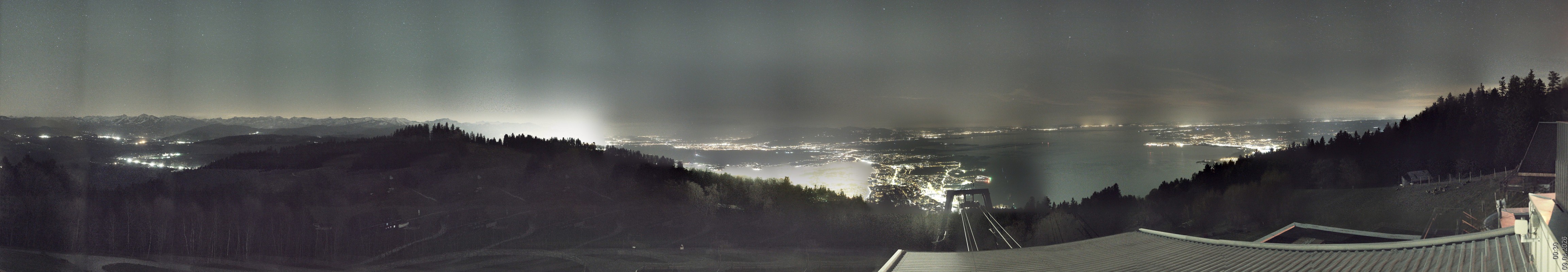 Archived image Webcam Top Station Pfänderbahn