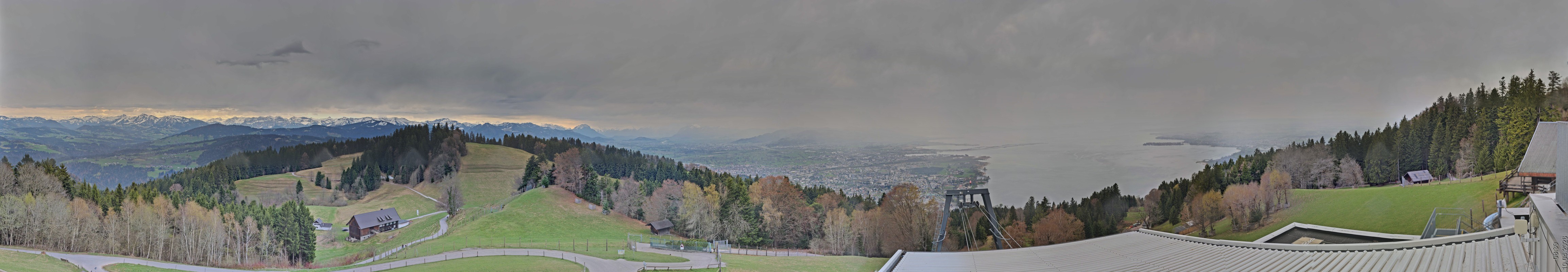 Archiv Foto Webcam Bregenz: Bergstation Pfänderbahn