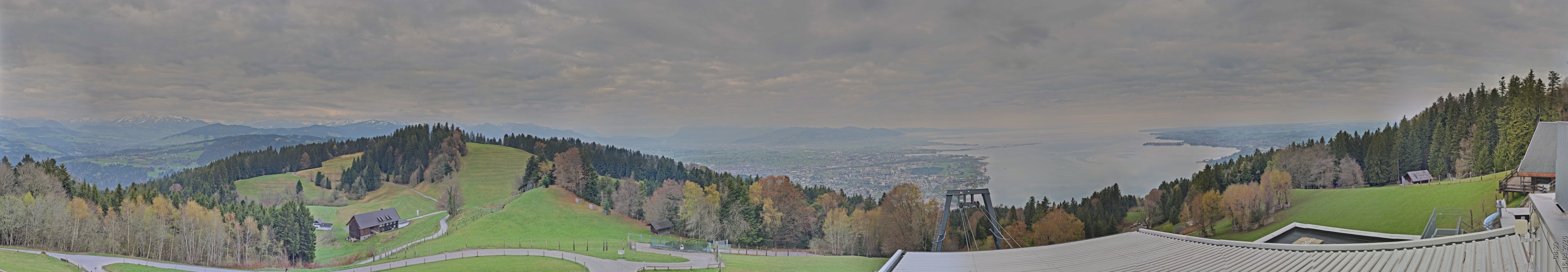 Archiv Foto Webcam Bregenz: Bergstation Pfänderbahn