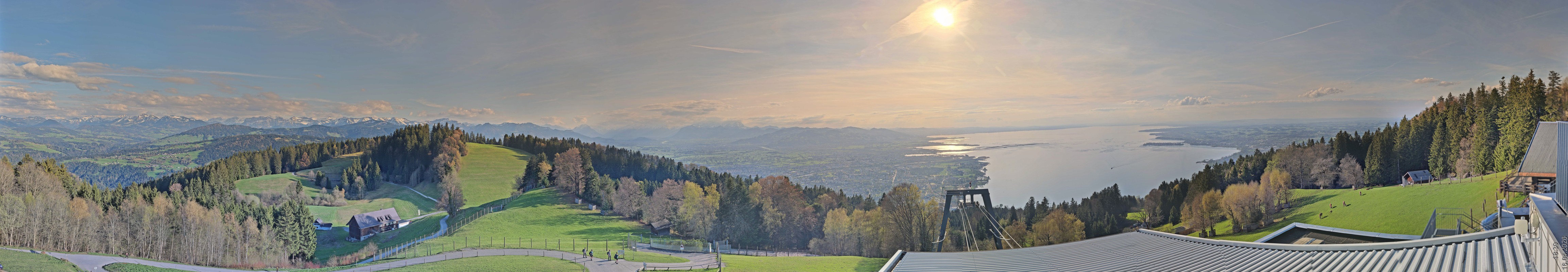 Archiv Foto Webcam Bregenz: Bergstation Pfänderbahn