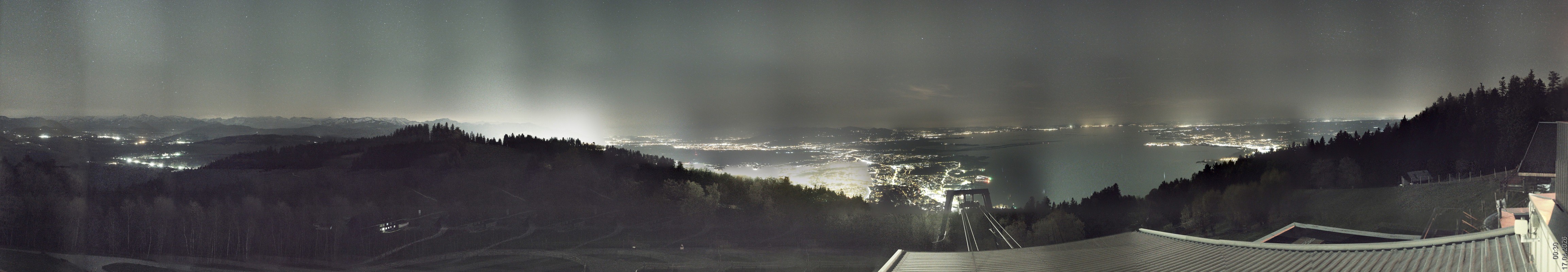 Archiv Foto Webcam Bregenz: Bergstation Pfänderbahn