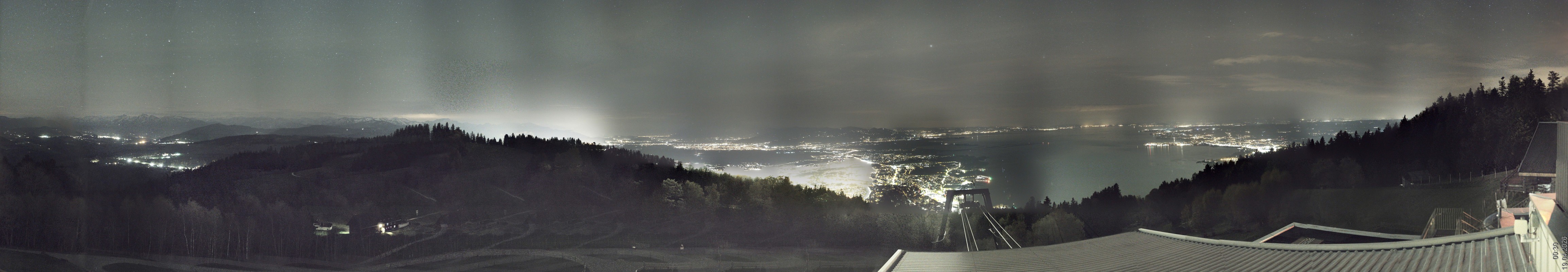 Archiv Foto Webcam Bregenz: Bergstation Pfänderbahn