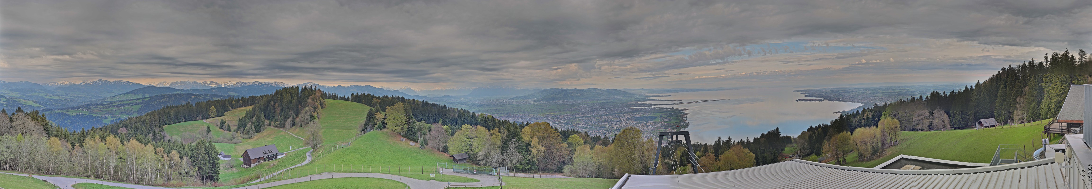 Archiv Foto Webcam Bregenz: Bergstation Pfänderbahn