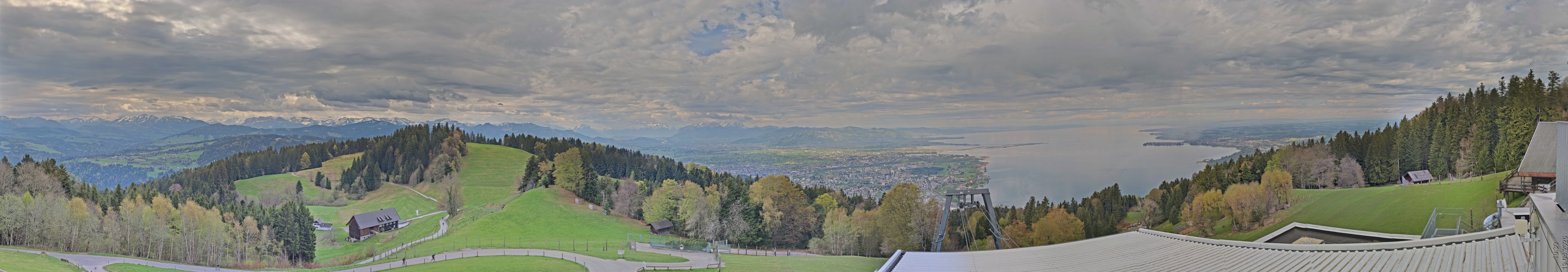 Archiv Foto Webcam Bregenz: Bergstation Pfänderbahn