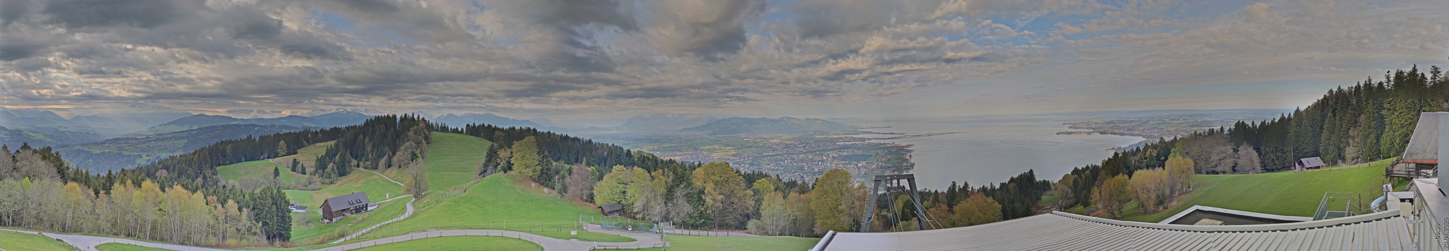 Archiv Foto Webcam Bregenz: Bergstation Pfänderbahn