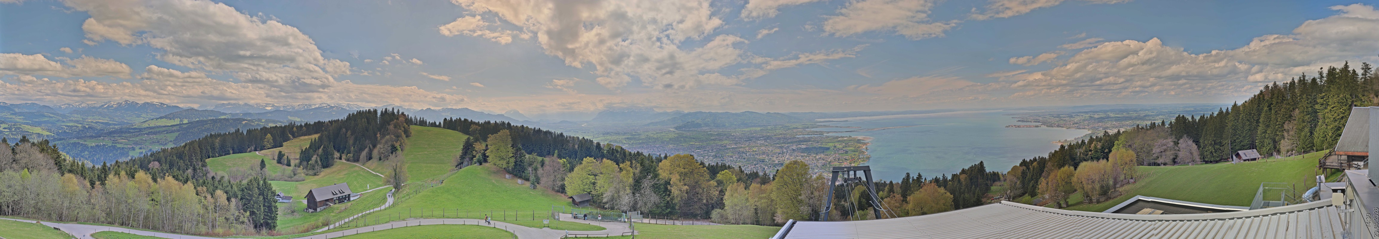 Archiv Foto Webcam Bregenz: Bergstation Pfänderbahn