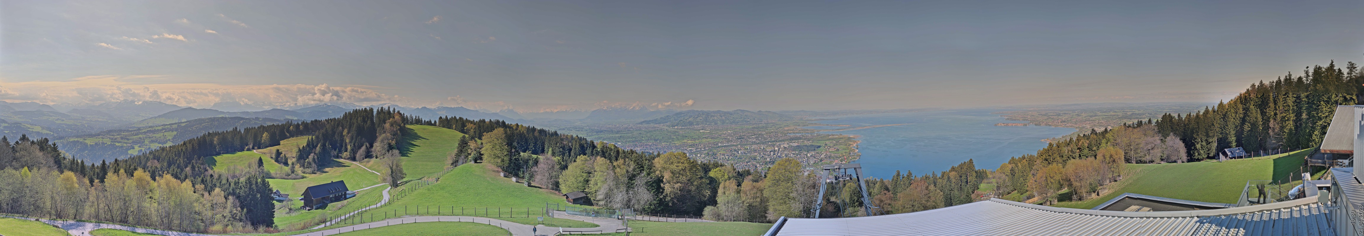 Archiv Foto Webcam Bregenz: Bergstation Pfänderbahn