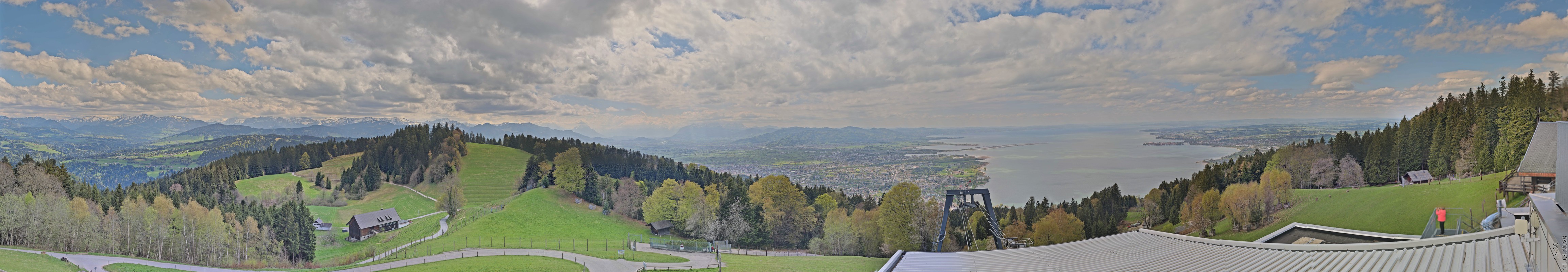 Archiv Foto Webcam Bregenz: Bergstation Pfänderbahn