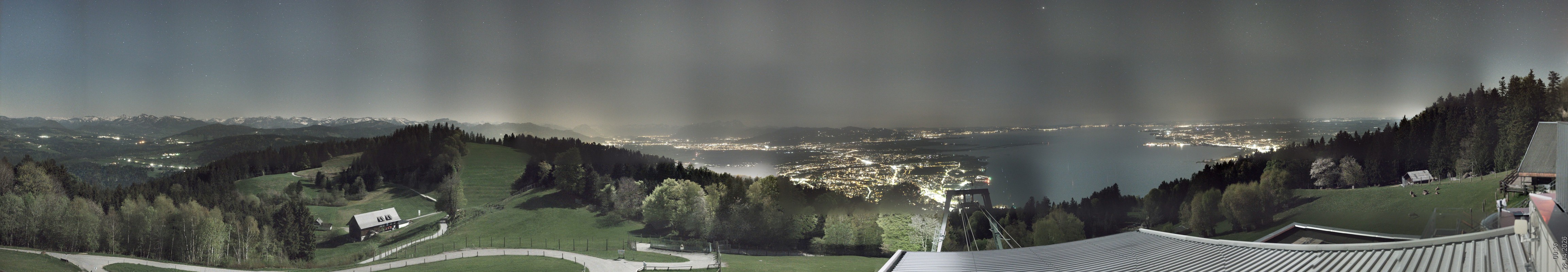 Archiv Foto Webcam Bregenz: Bergstation Pfänderbahn