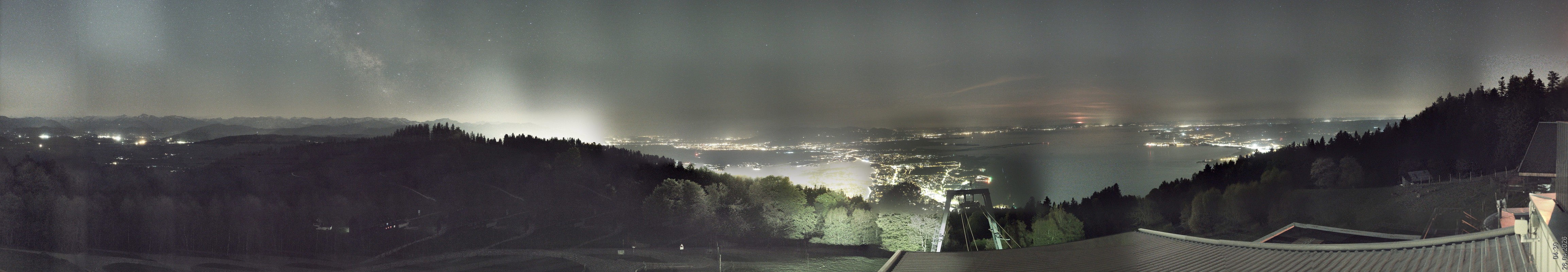 Archiv Foto Webcam Bregenz: Bergstation Pfänderbahn