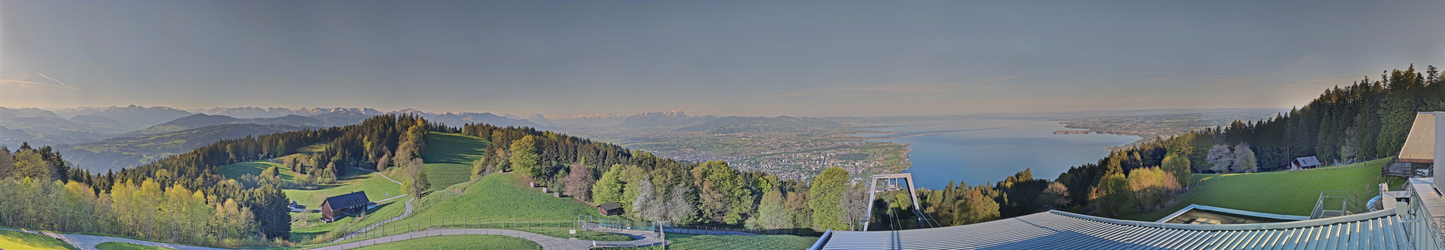 Archiv Foto Webcam Bregenz: Bergstation Pfänderbahn