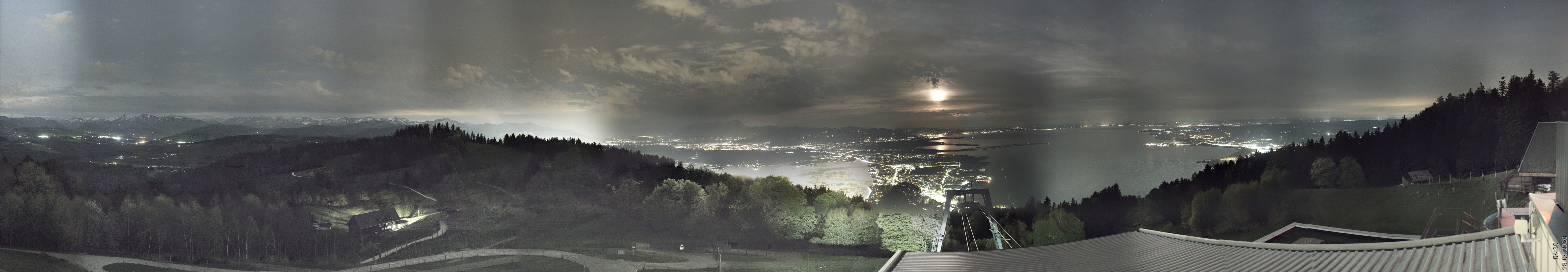 Archiv Foto Webcam Bregenz: Bergstation Pfänderbahn