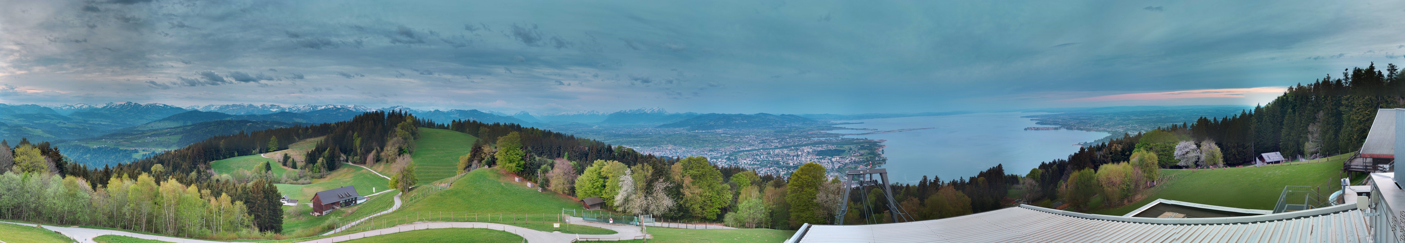 Archiv Foto Webcam Bregenz: Bergstation Pfänderbahn