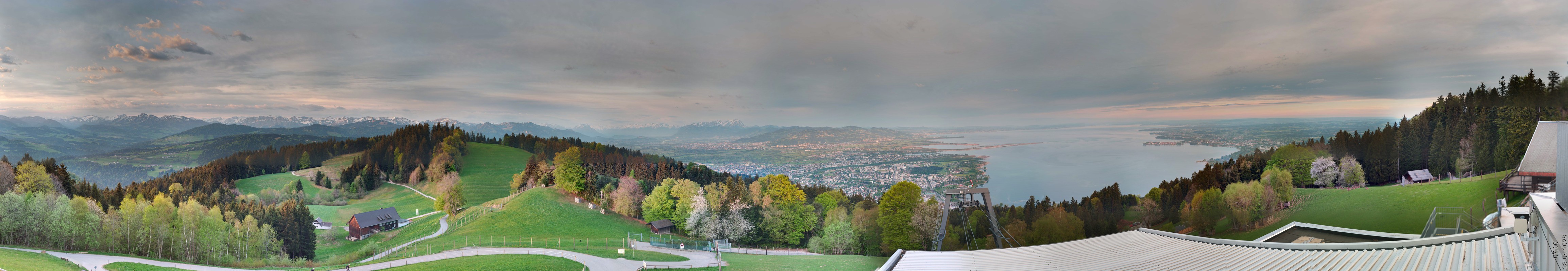 Archiv Foto Webcam Bregenz: Bergstation Pfänderbahn