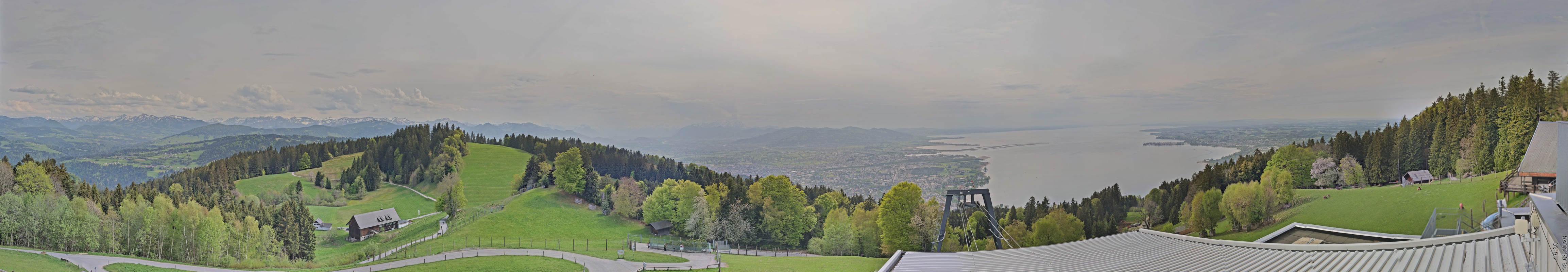 Archiv Foto Webcam Bregenz: Bergstation Pfänderbahn